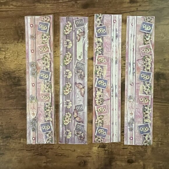 Scrapbooking Sticker Lot of Easter Spring Themes Flowers Chicks Butterflies - Picture 3 of 12